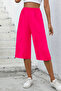 Women's Elastic Waist Capri-Shorts Spr24Ks65 - 2