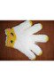 Hand Knitted Yellow Gloves Bath Loofah