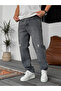 Gray Ripped Baggy Trousers Ke-179/146/089/158