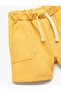 Basic Shorts with Cotton Waist Lace Pocket Detail - 3