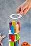 Colorful Tower Plus Jenga Large Size Natural Wooden Balance Tower Game Tower - 6