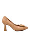 PC-53103 Beige Women's Heeled Shoes - 2