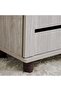 Ricky 14-Pair Shoe Cabinet-Grey Oak L75xW32xH86cm - 5