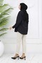 Double Button Detailed Pocket Carrot Trousers Stone Color 3045 - 5