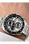 Functions Active Silver Color Steel Cord 5 Atm Water Resist Men Wrist Watch 2381.05 - 2