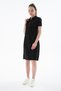 Polo Neck Dress Black - 5