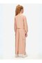 Girl's Rose Buttoned Jacket - 8
