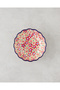 Botanic stoneware bowl 21.5 cm colorful - 2