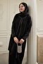 Embroidered Cover Detail Black Ferace - 2