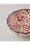 Botanic stoneware bowl 21.5 cm colorful - 3