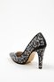 Women's Pearl Embroidered 11 cm Thin Heeled Evening Dress Shoes - 4
