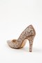 Women's Pearl Embroidered 11 cm Thin Heeled Evening Dress Shoes - 4