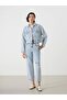 Lcw Vision Indigo Shirt Collar Oversize Crop Women's Jean Jacket - 2