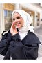 Trend Hayal Cotton Scarf - Atehyl-02 - Off White