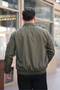 Men's Water and Windproof Oversize Relaxed Cut Waist Elastic Lined Seasonal Coat - 3