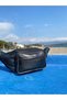 Genuine Leather Black Freebag - Waist Bag & Crossbody - 5