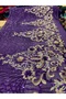 Sequin Embroidered Lace Fabric - 3