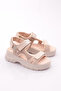 4740-22y Women's Thick Sole Velcro Sandals - 2