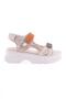 4740-22y Women's Thick Sole Velcro Sandals