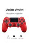 Bluetooth Wireless Game Controller for PS4/PC/iOS/Android with Dual Vibration,Headphone Jack - Red - 2