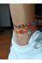 Drawstring Halha Bracelet L Set of 2 Elephant Evil Eye Luck Blue Evil Eye Bead Bracelet Pink Red Elephant Anklet