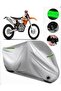 Ktm 400 Sxc Compatible Motorcycle Tarpaulin Premium (Lock Compatible) - Black - Mpro9002