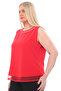 16879 Sleeveless Jesika Blouse with Neck and Skirt Tulle (R) (D101)