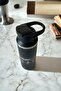 Stainless Steel Vacuum Leak Proof Matte Black 500 ml Thermos Cup Tea Coffee Thermos - 4