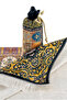 Silk Textured Prayer Rug with Carrying Bag Ipk07 - 2