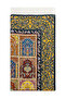 Silk Textured Prayer Rug with Carrying Bag Ipk07 - 5