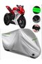 Mv Agusta F3 675 Compatible Motorcycle Tarpaulin Premium (Lock Compatible)-Gray