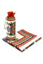 Silk Textured Prayer Rug with Carrying Bag Ipk08 - 5