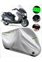 Hyosung Ms3 250 Compatible Motorcycle Tarpaulin Premium (Lock Compatible)-Gray