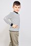Children's Fine Striped Sweater (C21-18935) - 3