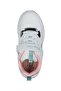 28106 Velcro White - Salmon Girl's Sneaker Casual Sneakers - 7