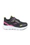 28101 Velcro Black - Fuchsia Girl's Sneaker Casual Sneakers - 4