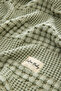 Waffle Cotton Pique 100*90cm - Green - 4