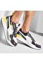 Puma Men's Sneakers - Vapor Grey, White and Pink Walking Shoes - 6