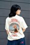Sabrina Carpenter Brown Espresso Album Front / Back Printed Beige Tshirt -Mingalondon