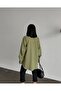 Stripe Embroidery Oversize Shirt - 4
