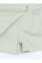 Lcw Kids Green Elastic Waist Basic Girls' Shorts Skirt - 3