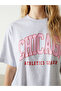 Lcw Vision Chicago Printed Oversize Women's T-Shirt - 3