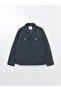 Slim Fit Shirt Collar Men's Coat - 6