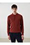 Esvab • Modern & Distinctive Devrik Roba Collar Long Sleeve Men's Knitwear Sweater - 2