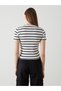 Lcw Vision Crew Neck Striped Women's T-Shirt (S5) - 4