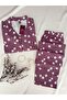 2-Piece Porpelim Floral Combed Cotton Pajama Set