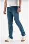 Men's Light Blue Lycra Flexible Slim Fit Jean Jeans - 3