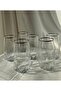 Valeria Platinum 6-Piece Soft Drink Glass - 3