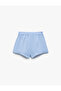 Viscose Short Skirt with Belt Detail - 2