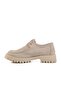 Pc-54319 Z Beige Suede Men's Casual Shoes - 2